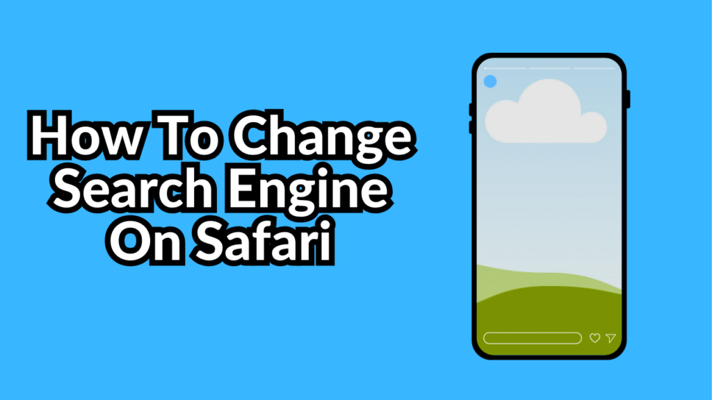 How To Change Search Engine On Safari