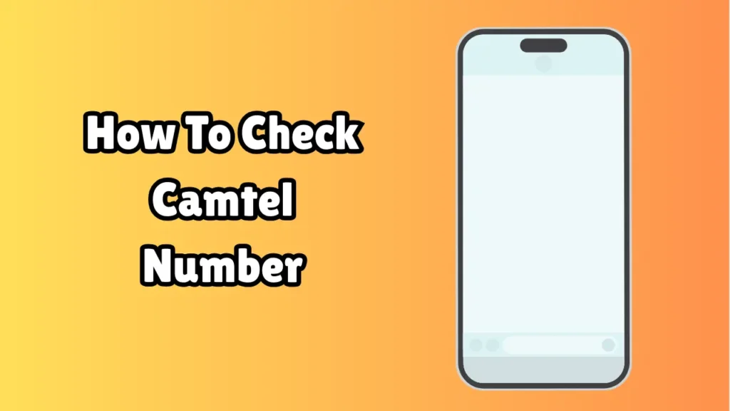 How To Check Camtel Number